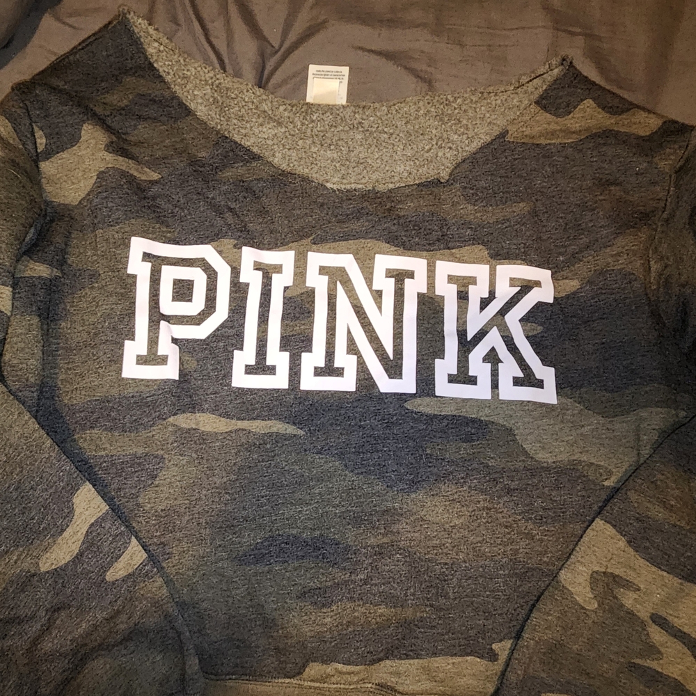 Pink Camo Sweatshirt